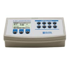 pH-mètre / millivoltmètre / ionomètre à écran graphique HI5522  Hanna Instruments