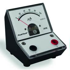 Peaktech P205-02 - Ampèremètre analogique 100µA DC