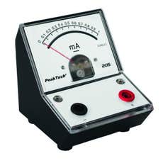 Peaktech P205-03 - Ampèremètre analogique 1 mA DC