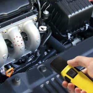 Mesure sur moteur automobile